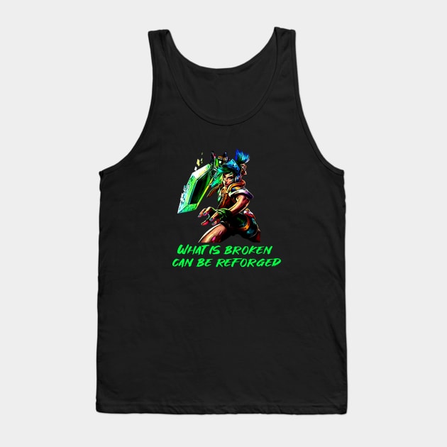 What is broken can be reforged Tank Top by MandalaHaze